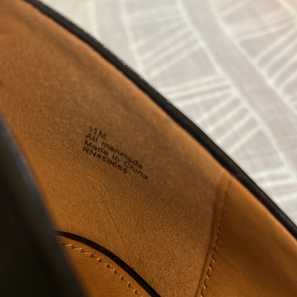 14th & Union Black Faux Leather Heels - Picture 7 of 7